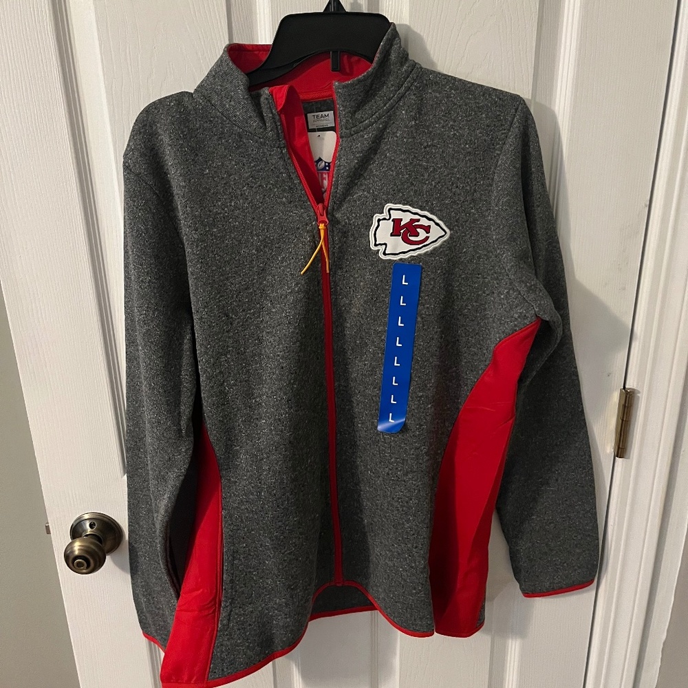 KC Chiefs lightweight zip up jacket